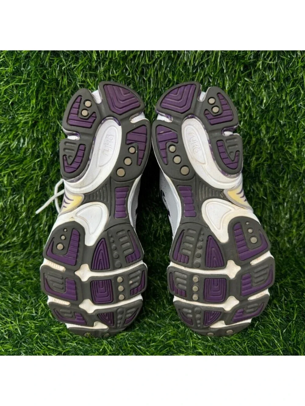 Ryka Ultimate 2 Womens Size 8M Running Shoes Gray Purple Sneakers 2249